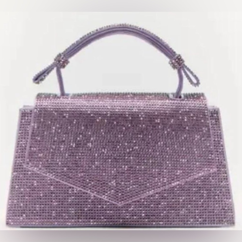 ZARA SPARKLY MINI CITY BAG